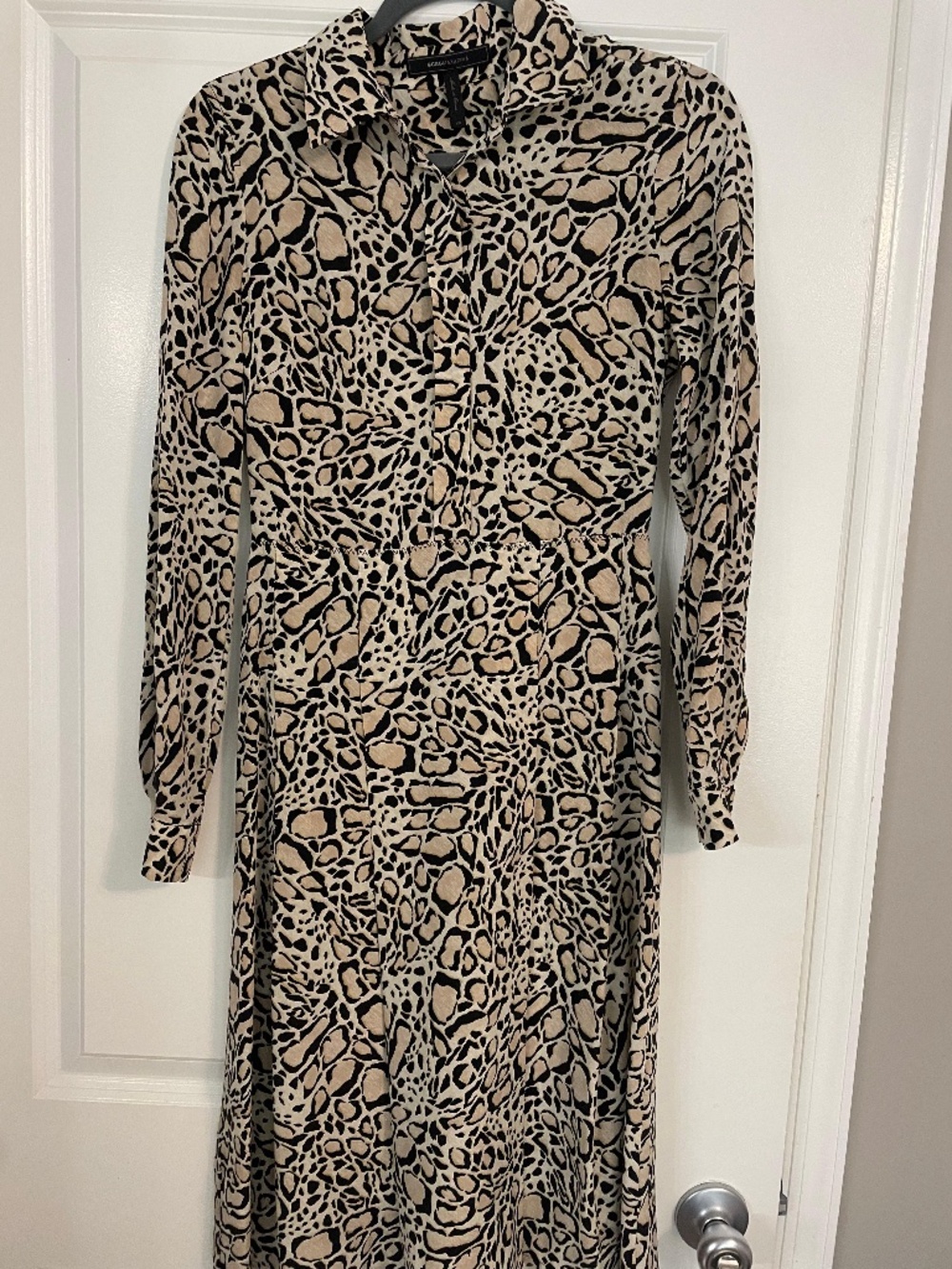 BCBG Maxazria Silk Shirtdress